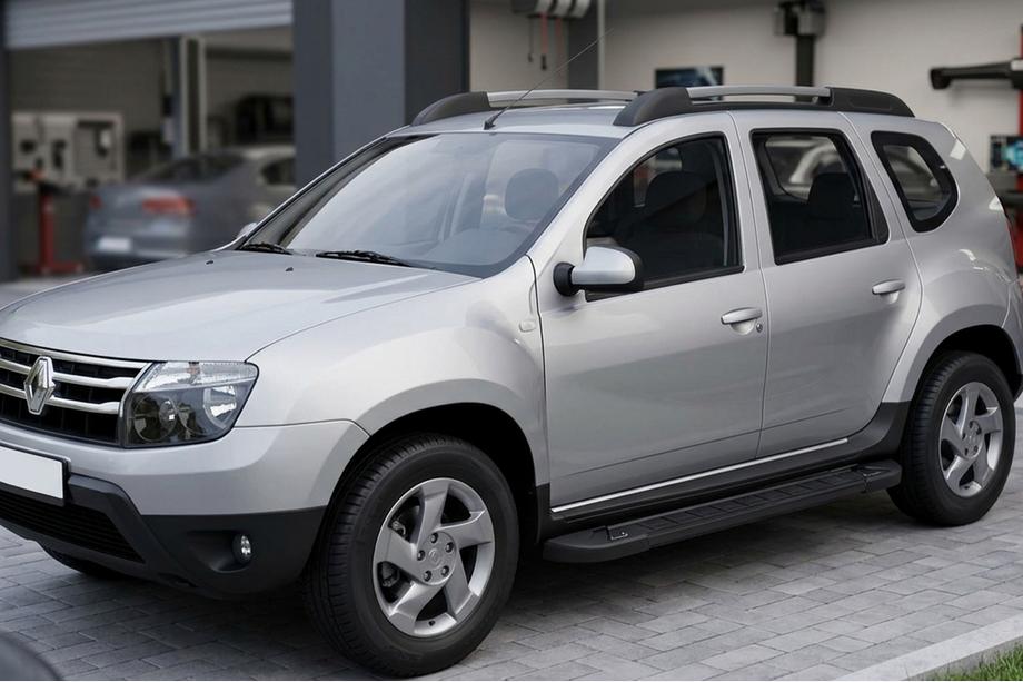 Dacia Duster 2008–2018 RedLine Black sivuportaat (2 kpl, alumiini) Image
