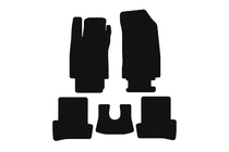 Renault Clio III 2005–2012 Carsuit kumimatot (Mustat) kuva 1