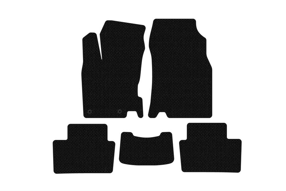 Renault Kadjar 2015–2022 Kumimatot Carsuit (2015-2018, mustat) Image