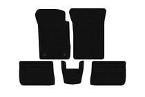 Renault Symbol 2008–2013 Kumimatot Carsuit (SD, mustat) kuva 1