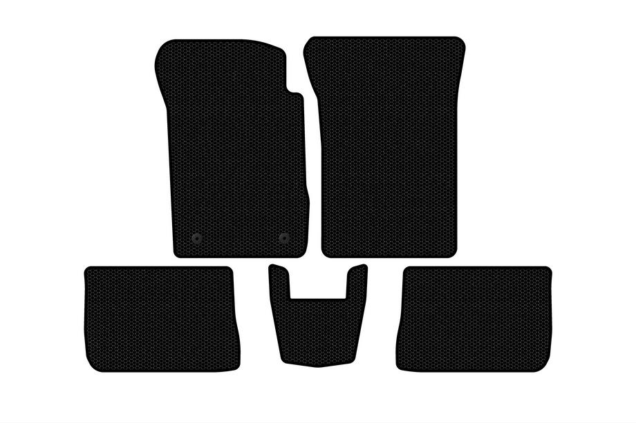 Renault Symbol 2008–2013 Kumimatot Carsuit (SD, mustat) Image