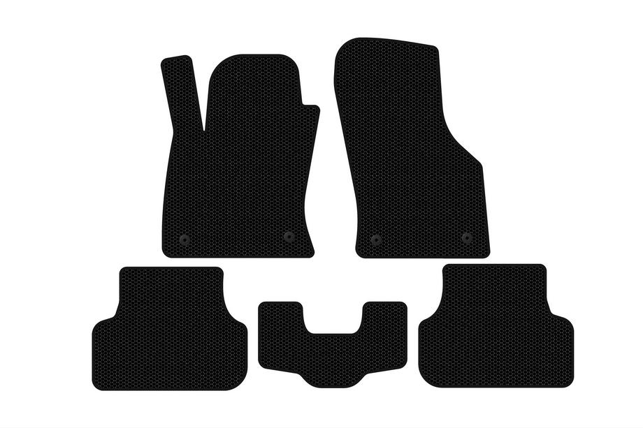 Seat Leon 2013–2020 Kumimatot Carsuit (2013-2016, SW, mustat) Image