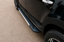 Renault Duster 2008–2017 RedLine V1 sivuportaat (2 kpl, alumiini) kuva 1