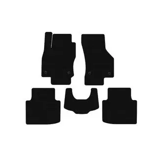Kumimatot Carsuit (tassukuviolla, mustat) kuva 1