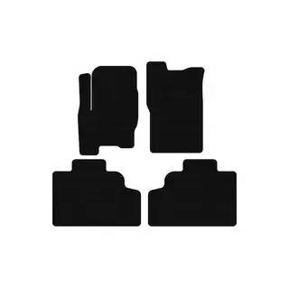 Carsuit kumimatot (Mustat)