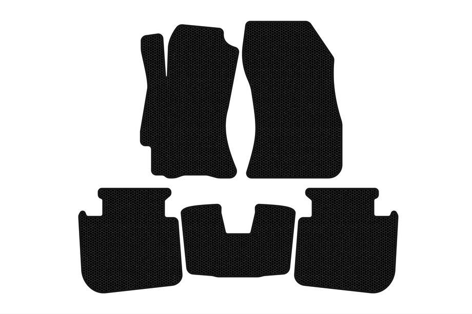Subaru Legacy 2009–2014 Kumimatot Carsuit (2009-2013, SD, mustat) Image