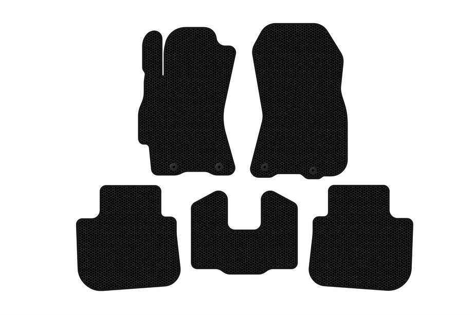 Subaru Outback 2009–2014 Carsuit kumimatot (Mustat) Image