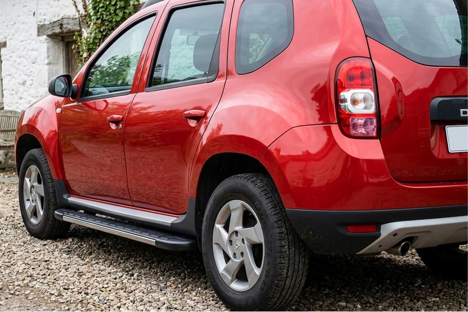 Renault Duster 2008–2017 Duru sivuportaat (2 kpl, alumiini) Image