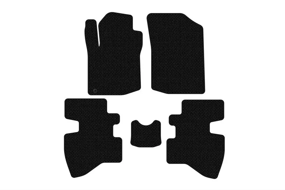 Toyota Aygo 2007–2014 Kumimattosarja Carsuit (2007-2009, viistoperä, 3-ovinen, musta) Image