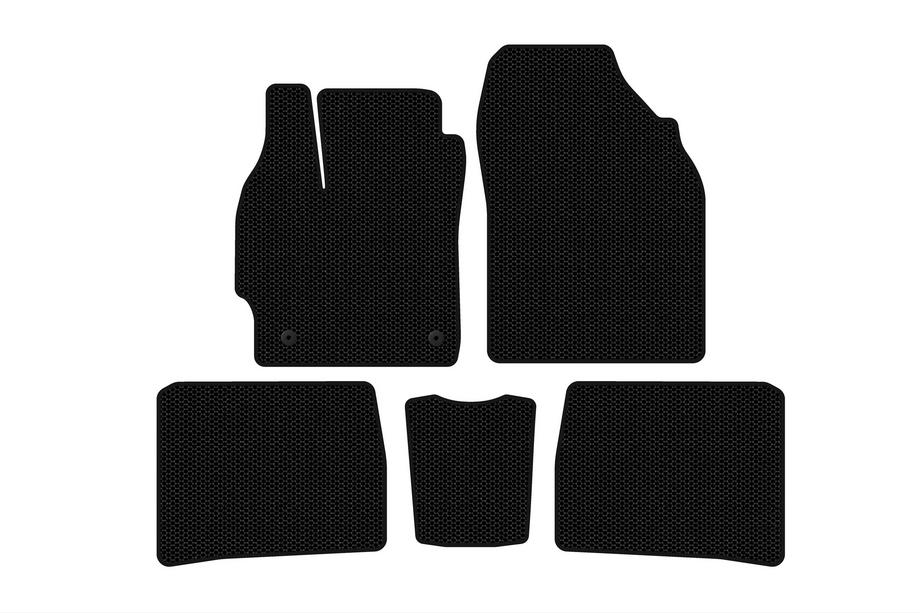 Toyota Prius 2009–2015 Kumimatot Carsuit (LB, mustat) Image