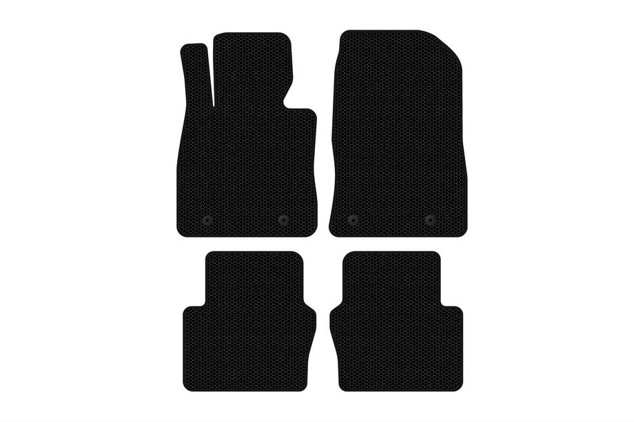 Toyota Yaris 2010–2020 Kumimatot Carsuit (Електро, 2017-2020, SD, mustat) Image