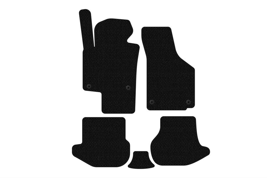 Volkswagen EOS 2006–2011 Carsuit kumimatot (Mustat) Image