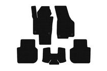 Volkswagen Passat B8 2015–2023 Kumimatot Carsuit (2015-2019, SD, mustat) kuva 1