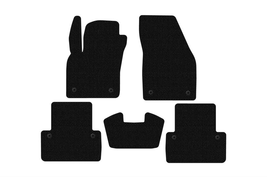 Volvo V50 2004–2012 Kumimatot Carsuit (2007-2012, SW, mustat) Image