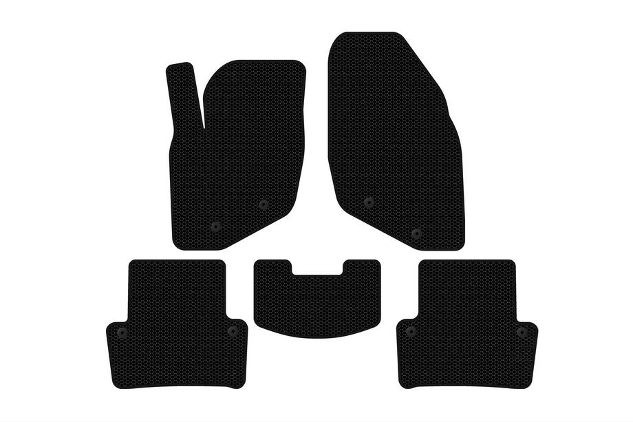 Volvo XC70 2000–2007 Carsuit kumimatot (Mustat) Image