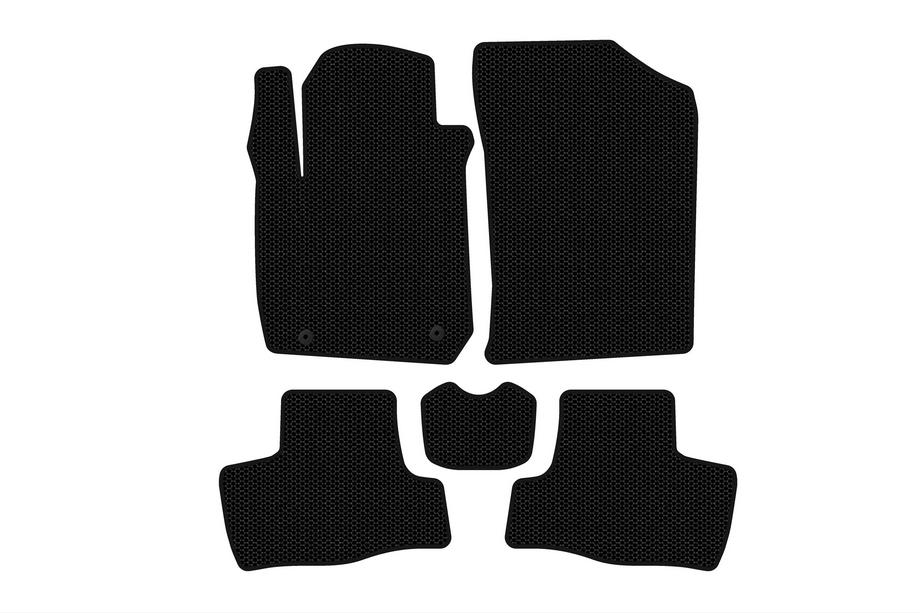 BYD F0 2008–2014 Carsuit kumimatot (Mustat) Image