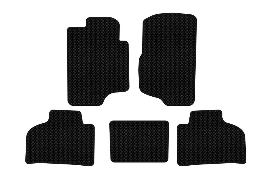 Chevrolet Silverado 2007–2013 Carsuit kumimatot (Mustat) Image