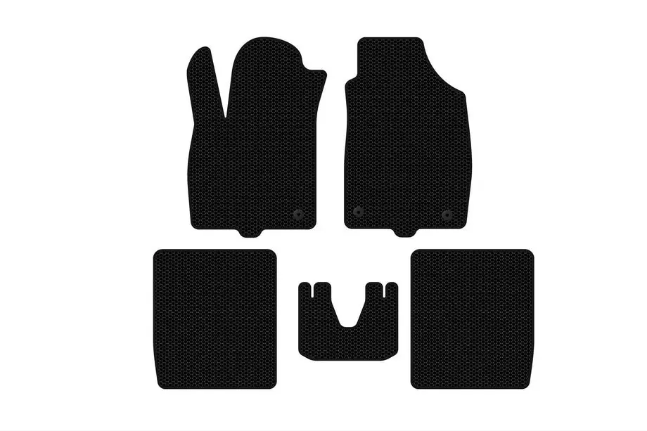 Fiat Panda 2003–2011 Carsuit kumimatot (Mustat) Image