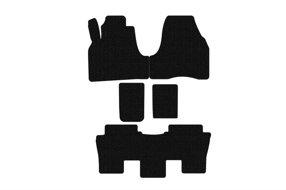 Citroen C-8 2002–2014 Carsuit kumimatot (Mustat) Image