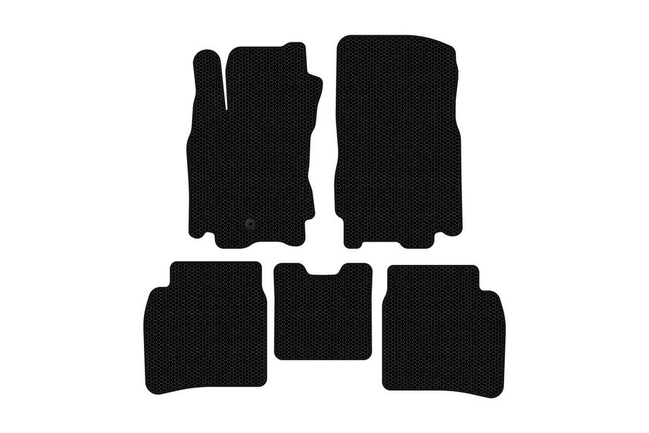 Nissan Note 2004–2012 Carsuit kumimatot (Mustat) Image