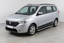 Dacia Lodgy 2012–2022 Maydos V1 sivuportaat (2 kpl, alumiini ↗ ruostumaton teräs) kuva 1