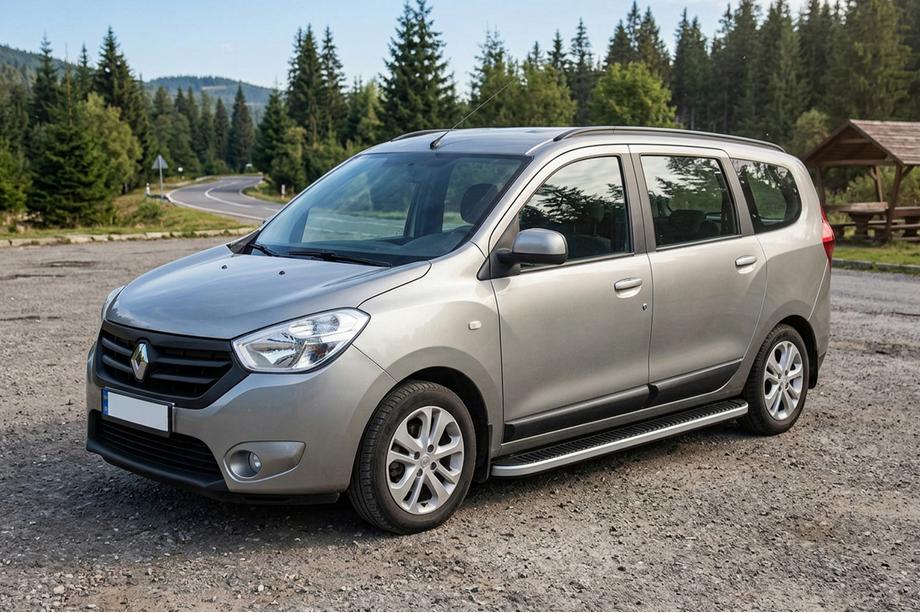 Dacia Lodgy 2012–2022 Tayga sivuastinlaudat (2 kpl, alumiini) Image