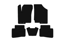 Kia Forte 2008–2024 Carsuit kumimatot (2008-2012, mustat) kuva 1
