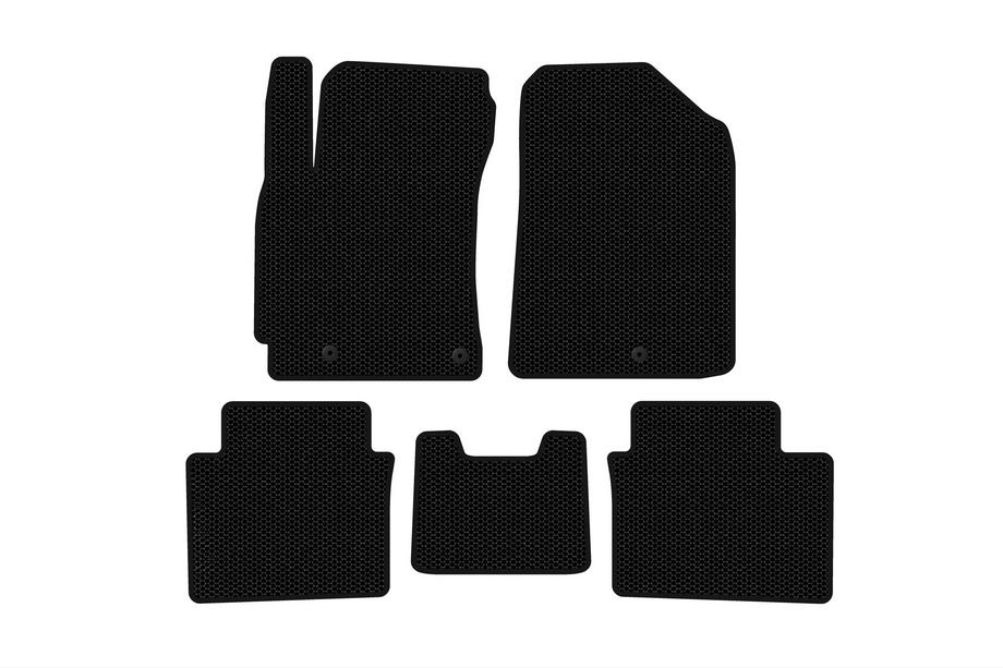 Kia Forte 2008–2024 Carsuit kumimatot (2018-2021, mustat) Image