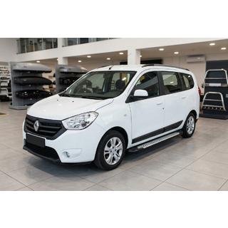 Sivuporrassarja X5-tyyppi (2 kpl, alumiini) Dacia Lodgy 2012–2022 kuva 1