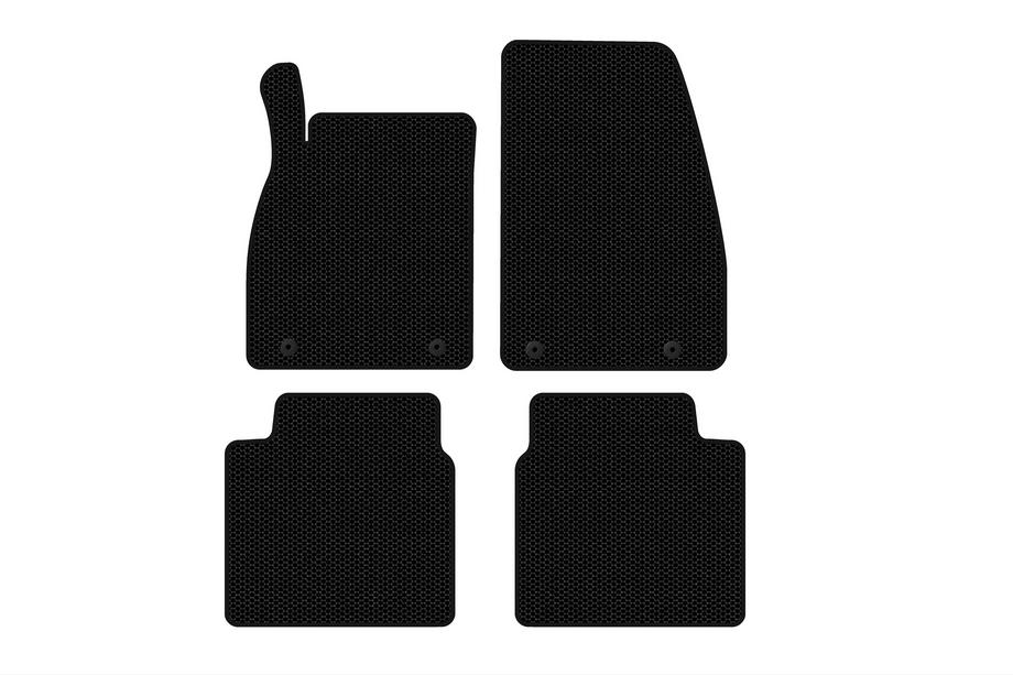 Saab 9-5 2010–2012 Carsuit kumimatot (Mustat) Image