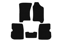 Subaru Forester 1997–2002 Kumimatot Carsuit (oikealta ohjattava, mustat) kuva 1