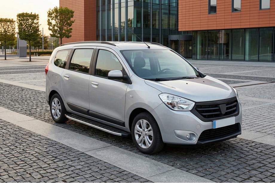 Dacia Lodgy 2012–2022 Fullmond sivuaskelmat (2 kpl, alumiini) Image