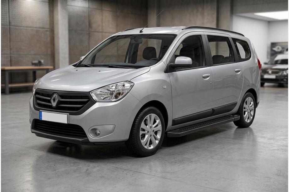 Renault Lodgy 2013–2022 Allmond Black sivuportaat (2 kpl, alumiini) Image
