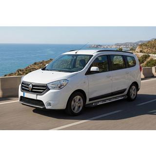 Sunrise sivuportaat (2 kpl, alumiini) Renault Lodgy 2013–2022 kuva 1