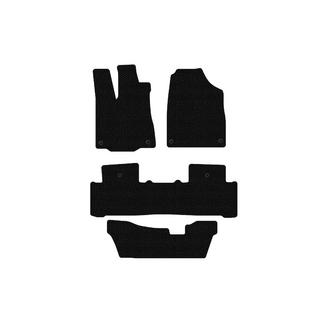 Carsuit kumimatot matkustamoon (3 riviä, mustat) Acura MDX 2013–2020 kuva 1