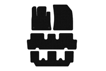 Citroen C-4 Picasso 2013–2022 Kumimatot Carsuit V1 (3 riviä, mustat) kuva 1