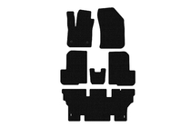 Dacia Lodgy 2012–2022 Kumimatot Carsuit (3 riviä, 7-paikkainen, mustat) kuva 1