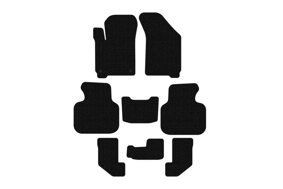 Dodge Journey 2008–2020 Kumimatot Carsuit (2008-2011, 3 riviä, mustat) Image