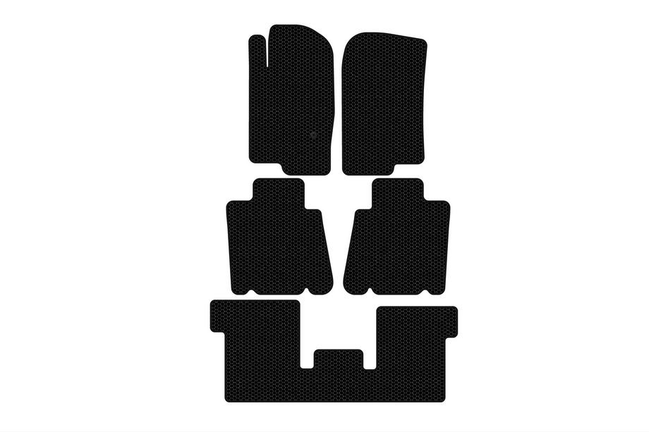Ford Explorer 2001–2005 Carsuit kumimatot matkustamoon (3 riviä, mustat) Image