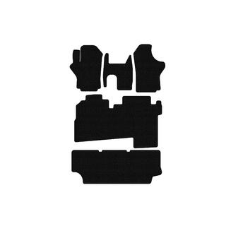 Kumimatot Carsuit (2004-2007, 3 riviä, 8-paikkainen, mustat) Hyundai H200, H1, Starex 1998–2007 kuva 1