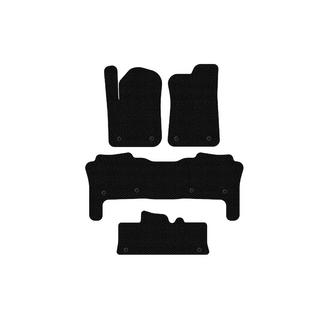 Carsuit kumimatot matkustamoon (3 riviä, mustat)