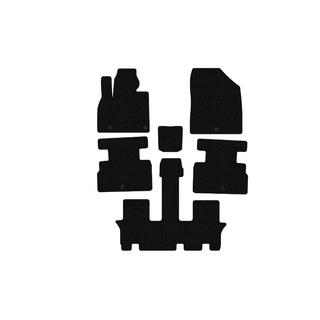 Kumimatot Carsuit (3 riviä, 7-paikkainen, mustat) kuva 1