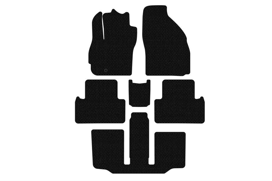 Mazda 5 2005–2009 Kumimatot Carsuit (3 riviä, 7-paikkainen, mustat) Image