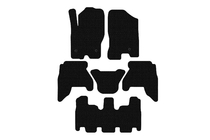 Nissan Pathfinder R51 2005–2014 Carsuit V1 kumimatot (3 riviä, mustat, 2010-2014) kuva 1