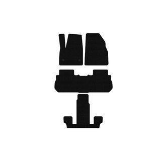 Kumimatot Carsuit (3 riviä, 2017–2019, mustat) GMC Acadia 2017– kuva 1