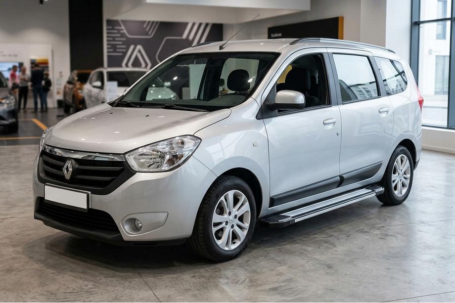 Renault Lodgy 2013–2022 Rainbow sivuportaat (2 kpl, alumiini) Image