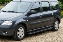 Dacia Logan MCV 2004–2014 Allmond Black sivuportaat (2 kpl, alumiini) kuva 1