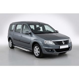 Line-astinlaudat (2 kpl, alumiini) Dacia Logan MCV 2004–2014 kuva 3