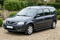Renault Logan MCV 2005–2013 Allmond Black sivuaskelmat (2 kpl, alumiini) kuva 1