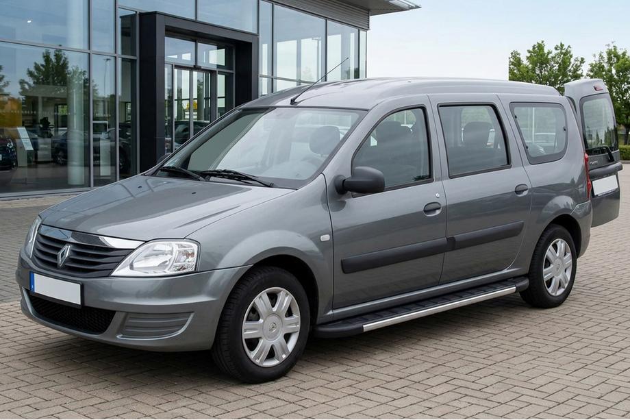 Renault Logan MCV 2005–2013 Duru sivuastinlaudat (2 kpl, alumiini) Image